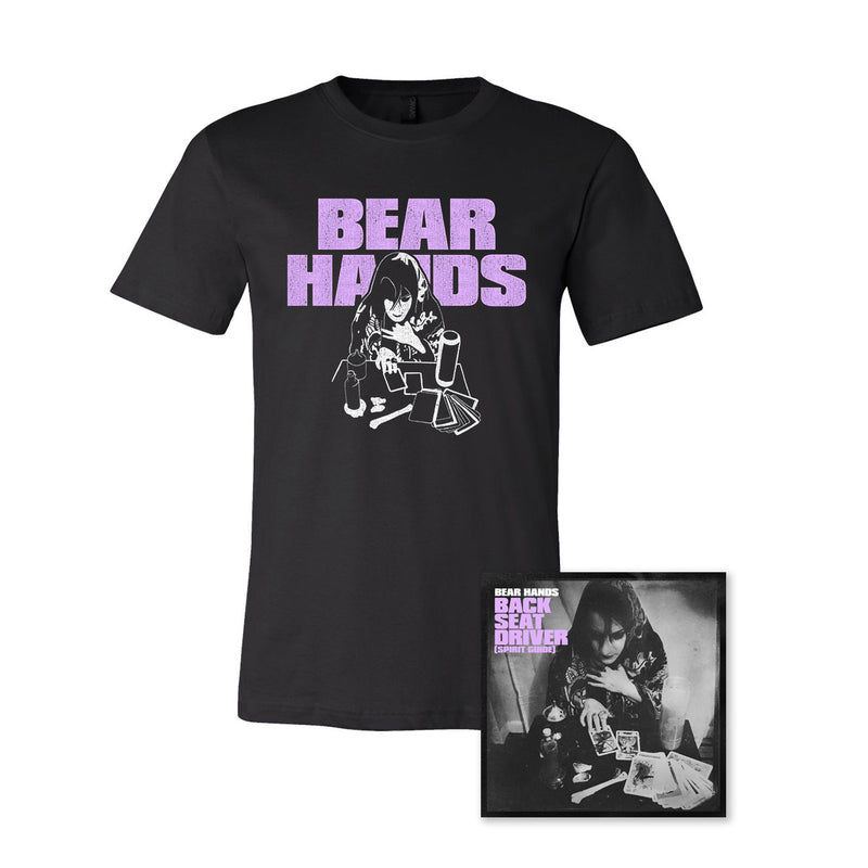 "Back Seat Driver (Spirit Guide)" Black T Shirt + Digital Download