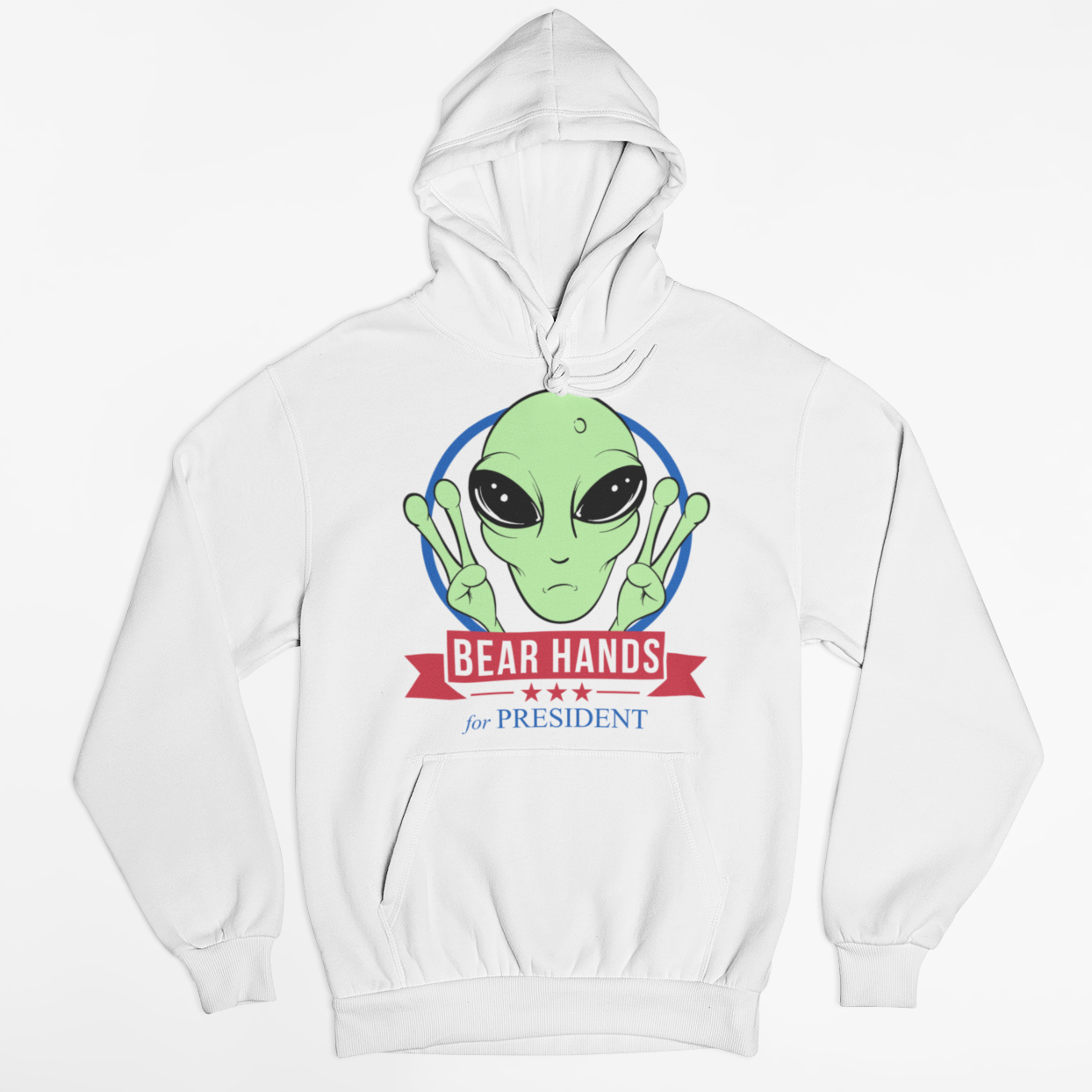 BH 4 Prez White Pullover Hoodie + Fake Tunes Download